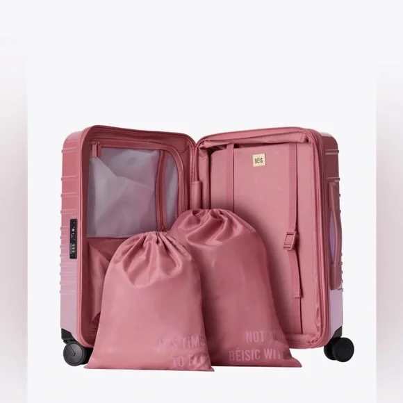 BEIS x Wicked Pink Ombré Limited Edition Suitcase - Picture 5 of 5